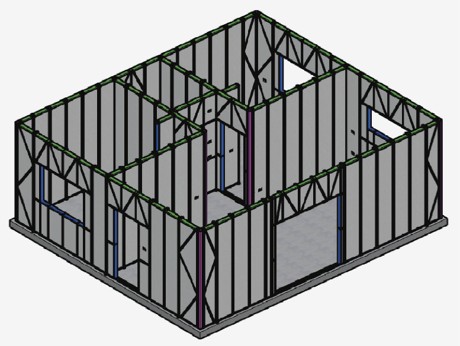 SpecWall structural model